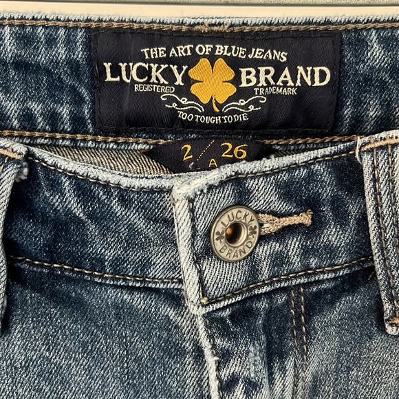 🍀 LUCKY⭐️ BRAND👖STAR JEANS ⭐️SZ.2  SUPER CUTE POW BANG BOOM BUTT🆒🫶🏼🧿🔮🌪️ - Picture 5 of 9